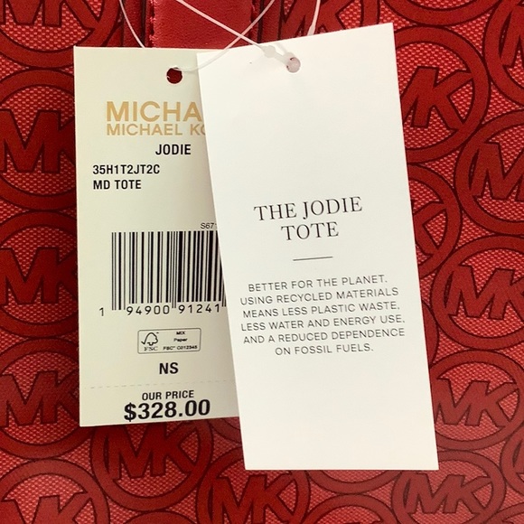 COPY - NWT- Michael Kors Jodie Medium Logo Tote. - Picture 4 of 5